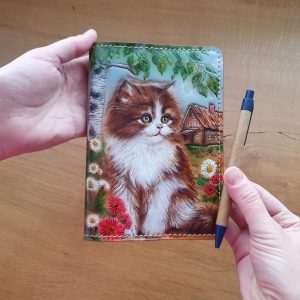 Okładka z kotkiem A6